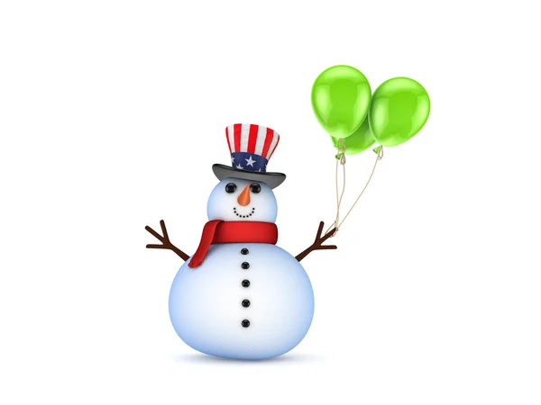 Snowman. — Stock Photo, Image