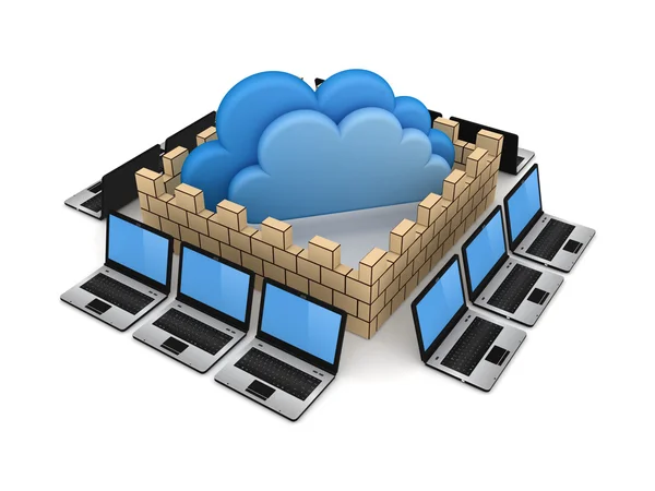 Concepto Firewall . —  Fotos de Stock