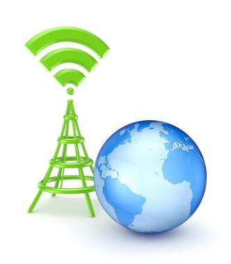 Yakındaki globe anten.