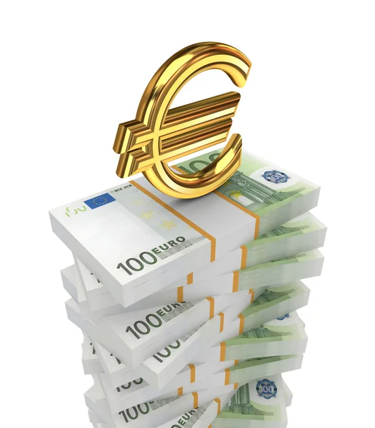 Euro-Konzept. — Stockfoto