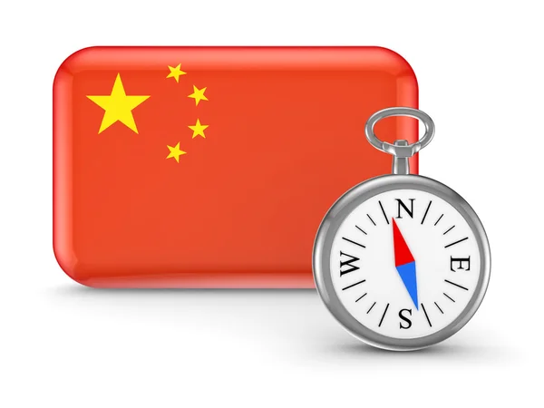 Chinese flag. — Stock Photo, Image