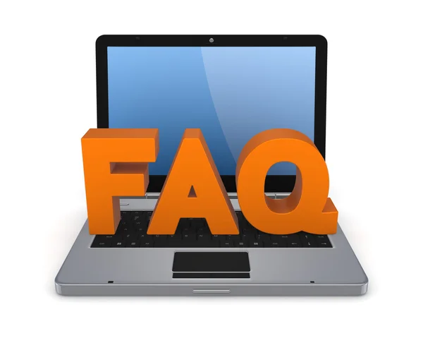 FAQ concept. — Stock Photo, Image