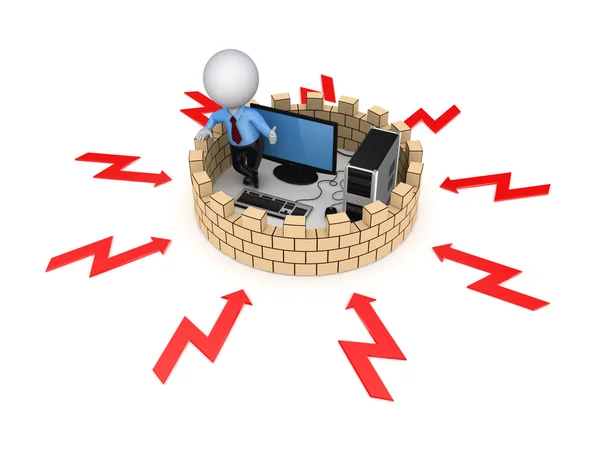 Concepto Firewall . — Foto de Stock