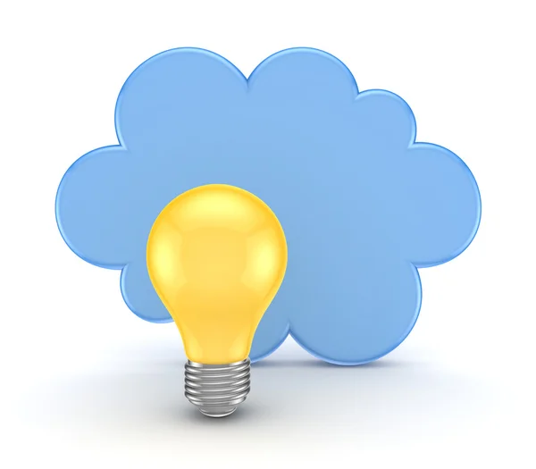 Concetto di cloud computing. — Foto Stock