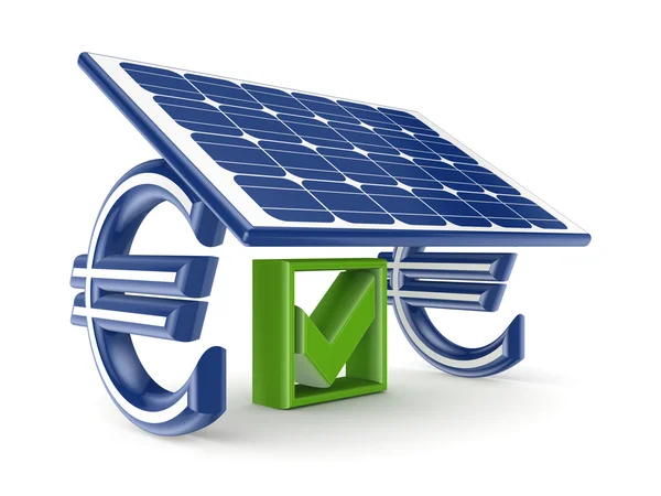 Solar energy concept. — Stock Photo, Image