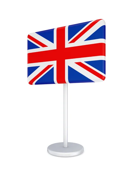 Bunner med flagga av Storbritannien. — Stockfoto