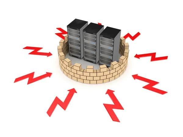 Firewall concept. — Stock Photo, Image