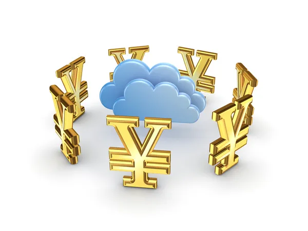 Cloud Computing-Konzept. — Stockfoto