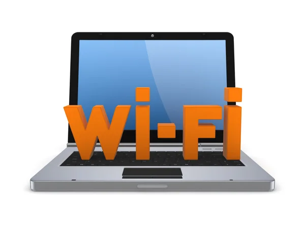 Концепція Wi-fi . — стокове фото
