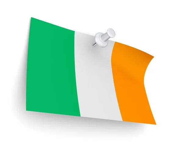 Irish flag. — Stock Photo, Image