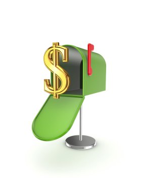 postbox dolar simgesi.