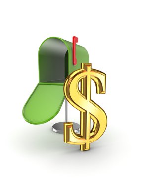 postbox dolar simgesi.