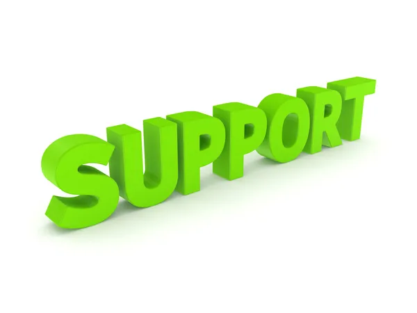 Word SUPPORT. — Stock Photo, Image