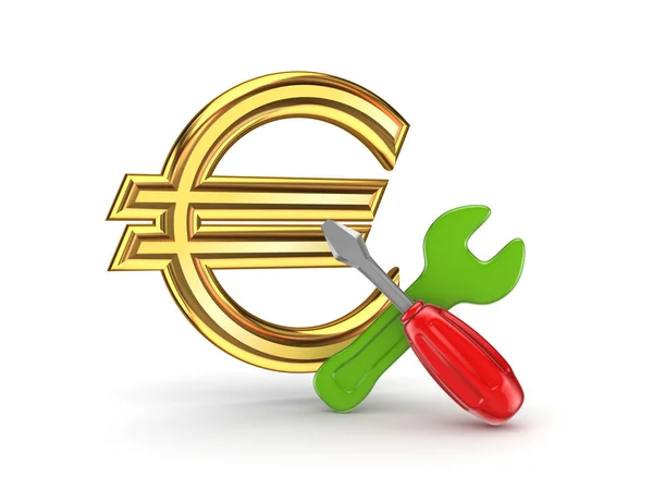 Financiële steun concept. — Stockfoto