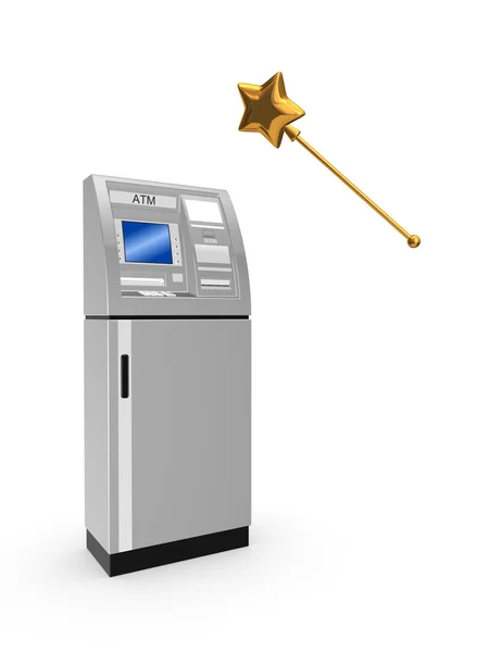 Koncepcja ATM. — Zdjęcie stockowe