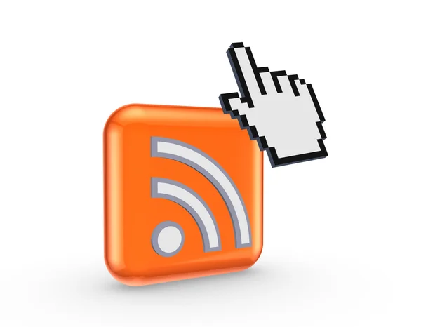 RSS symbol. — Stock Photo, Image