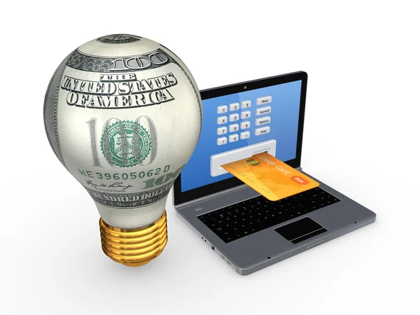 Online kifizetések fogalma. — Stock Fotó