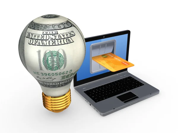 Online kifizetések fogalma. — Stock Fotó