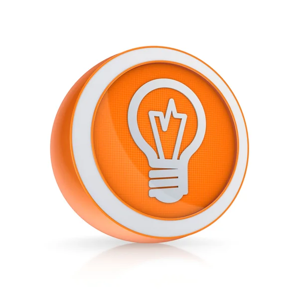 Bulb icon. — Stock Photo, Image