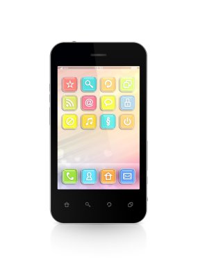 Modern cep telefonu.