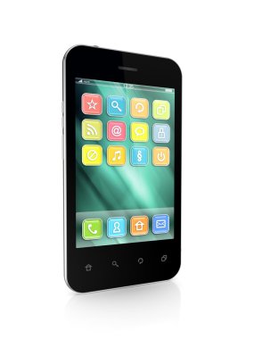 Modern cep telefonu.