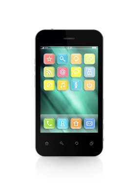 Modern cep telefonu.