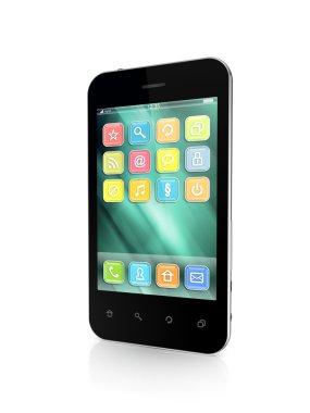Modern cep telefonu.