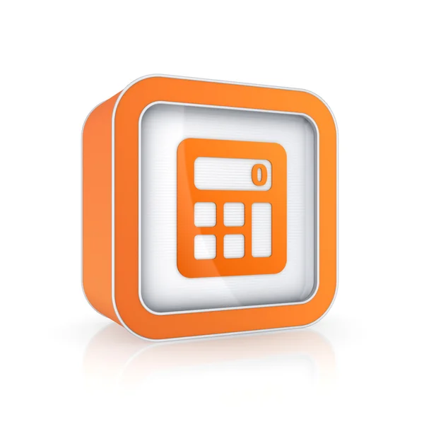 Calculator icon. — Stock Photo, Image