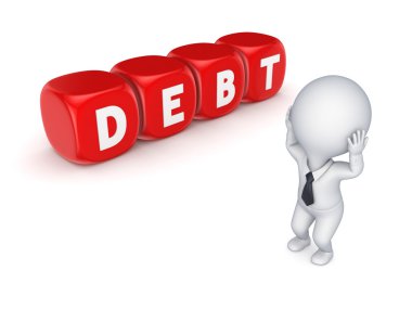finansal kriz kavramı.