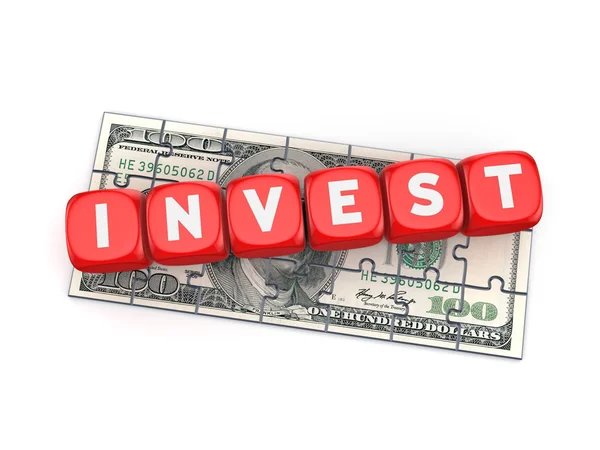 Investitionskonzept. — Stockfoto