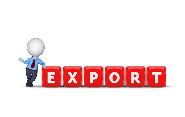 Conceito de exportação . — Fotografia de Stock