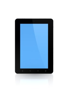 Modern tablet pc.