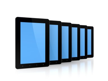 Modern tablet pc.