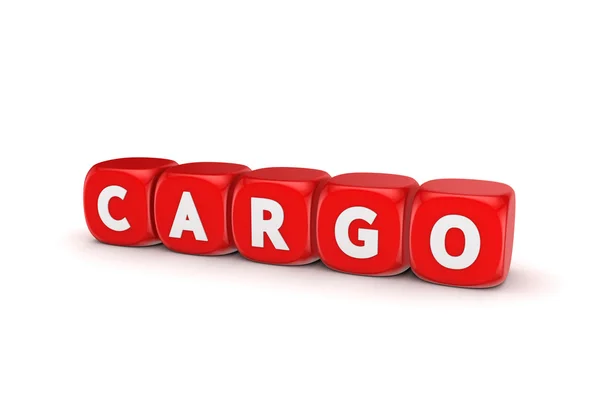 Word CARGO. — Stock Photo, Image