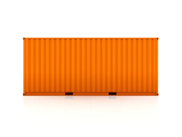 Oranje container. — Stockfoto