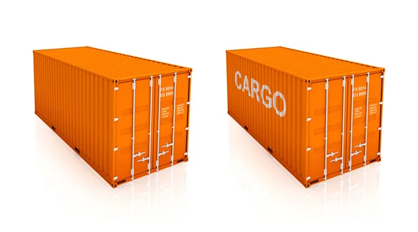 Set of colorful containers. — Stock Photo, Image