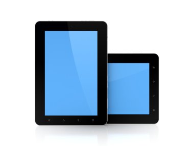 Modern tablet pc.