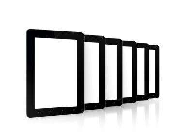 Modern tablet pc.