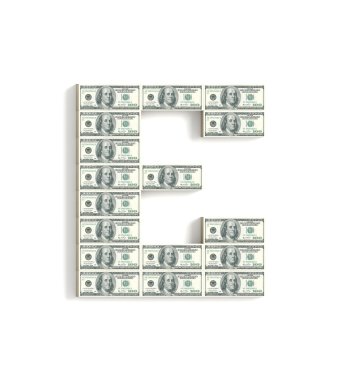 e harfi ile dolar kazandım.