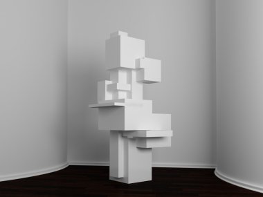 iç soyut kompozisyon.