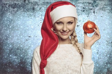 xmas sarışın kız