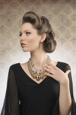 şirin şık moda kız