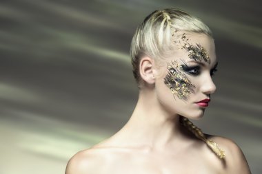 Güzellik erkek yaratıcı çekimleri