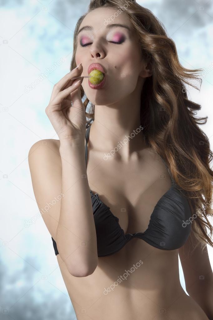 Hot Girl Eating