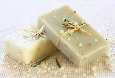 Natural Handmade Soap.Spa clipart