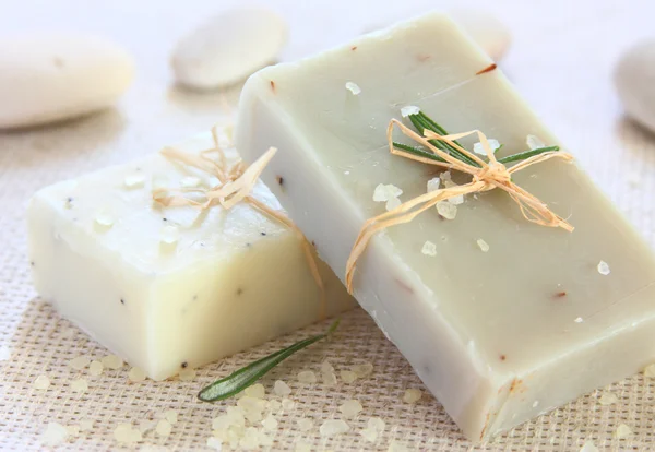 Doğal el yapımı soap.spa — Stok fotoğraf