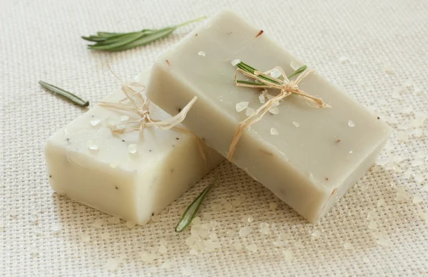 Naturalne, ręcznie soap.spa — Zdjęcie stockowe