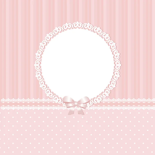 Fondo rosa bebé — Vector de stock