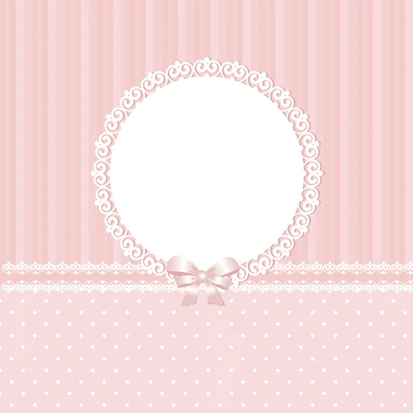 Baby рожевий фон — стоковий вектор