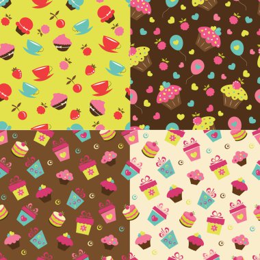 pasta Dikişsiz desen seti